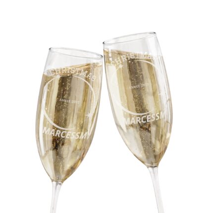 marcessm Champagne Glass, 8oz marcessm (Engraving)